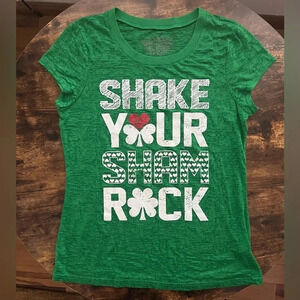 Rocker Girl All Access Entertainment | womens St. Patrick’s Day tee Size: XXL